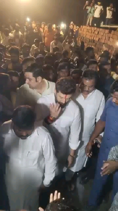 चिराग पासवान ने गंजपर में पिंटु और श्रवण पासवान को दी श्रद्धांजलि