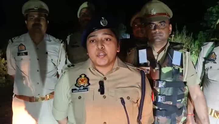 मुठभेड़ में गैंगस्टर एक्ट का वांछित शातिर अभियुक्त गिरफ्तार, अवैध हथियार बरामद
