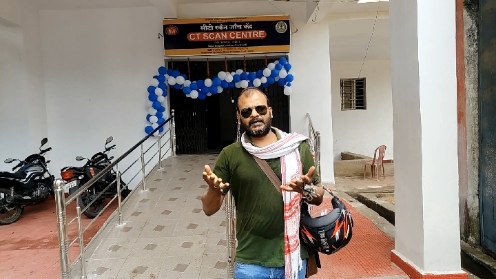उद्घाटन के पहले सोमवार ही लातेहार सदर अस्पताल का सीटी स्कैन सेंटर लावारिस