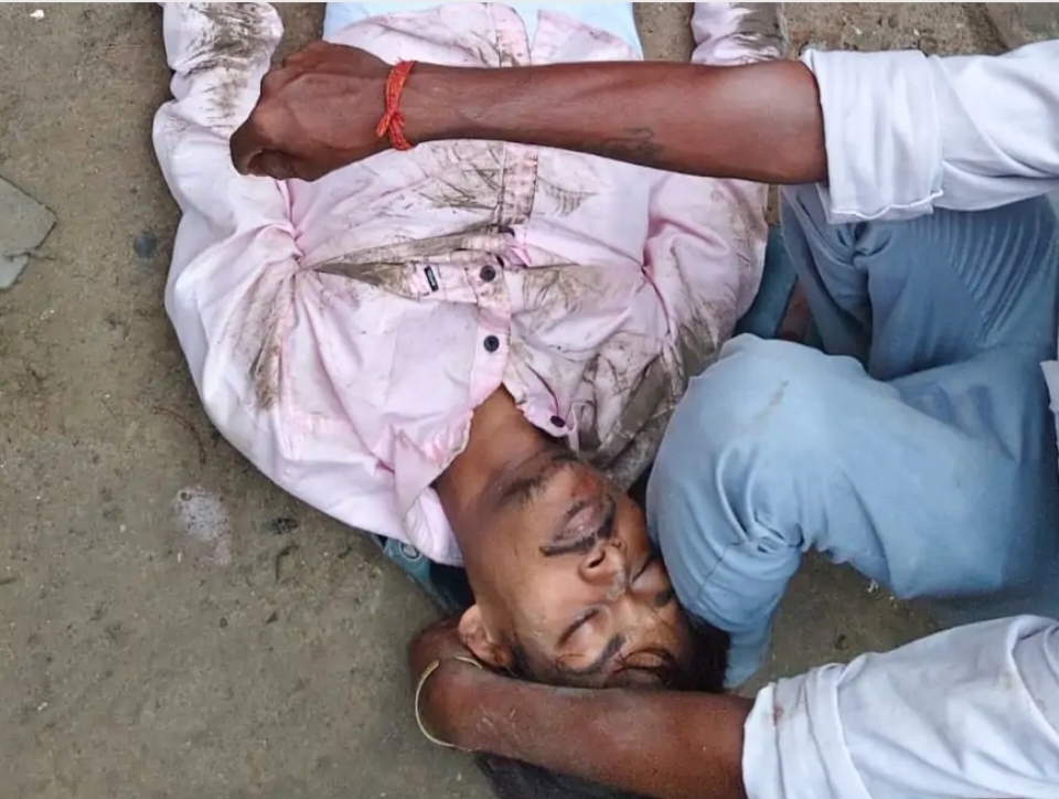 बेलवा सिंगर चौराहे पर बाइक दुर्घटना, दो बालक घायल, एक की हालत गंभीर
