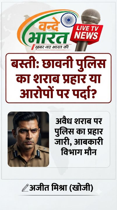 बस्ती: अवैध शराब पर पुलिस की 'कार्रवाई' का असली सच क्या?