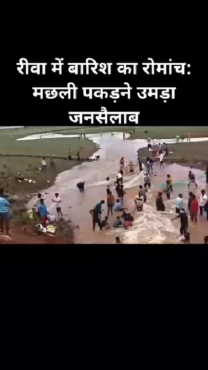 जरमोहरा डैम में बारिश का रोमांच, मछली पकड़ने उमड़ा जनसैलाब