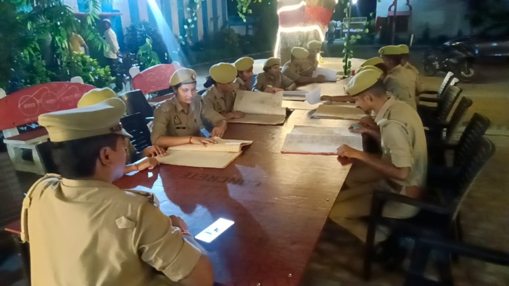 संत कबीर नगर: महुली थाने में रिक्रूट आरक्षियों को मिला विशेष प्रशिक्षण