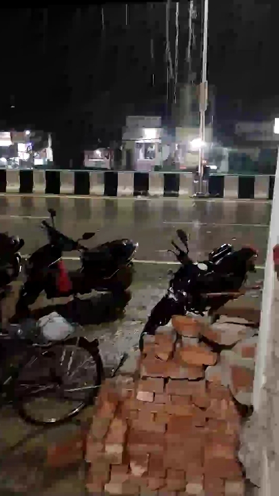 शाम को हुई बारिश से गोरखपुर के किसानों को सूखे से मिली राहत