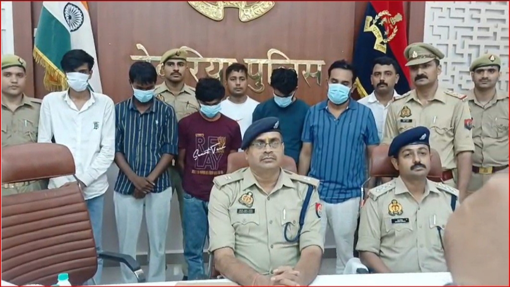 साइबर अपराधियों को खाता किराए पर देने वाले गिरोह के 5 सदस्य गिरफ्तार