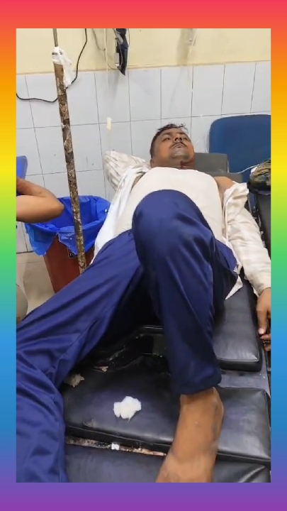 ट्रेलर से टकराई पुलिस की गाड़ी, हजारीबाग के आरक्षी की दर्दनाक मौत