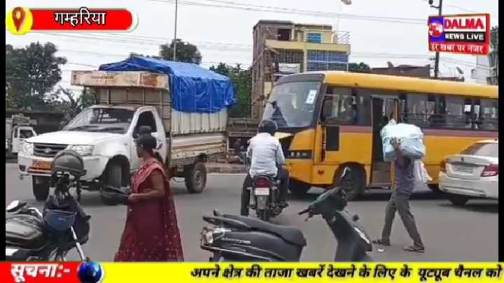 राहगीरों से अभद्रता कर बस चालक ने दी धमकी, लोगों में भारी आक्रोश