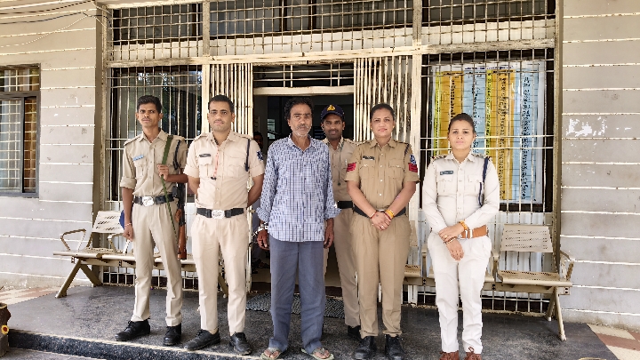मानसिक रूप से अस्वस्थ नाबालिग से दुष्कर्म का आरोपी किशन सातपुते गिरफ्तार