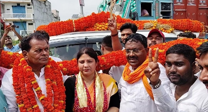 क्षेत्रीय अध्यक्ष विनोद राय का भव्य स्वागत, 2027 के चुनाव की बनी रणनीति