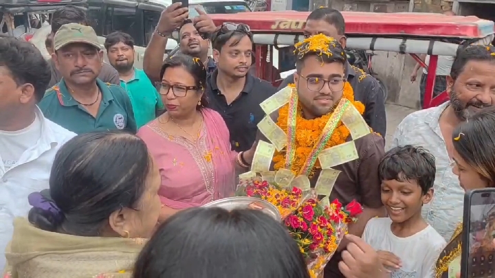 नीट परीक्षा में चमके पूर्व उपमुख्यमंत्री रेणु देवी के नाती निशांत