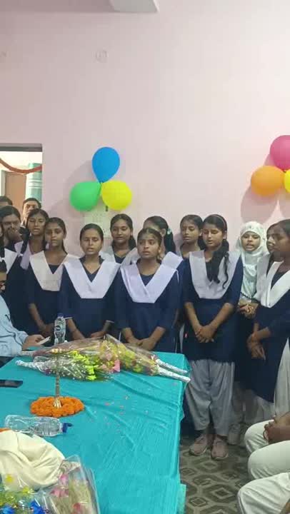 पूर्व उपमुख्यमंत्री तारकिशोर प्रसाद ने किया सरस्वती विद्या निकेतन का उद्घाटन