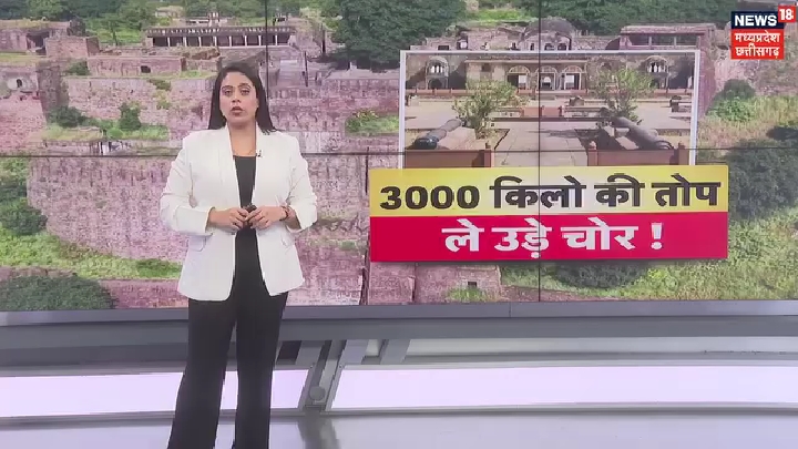 सीसीटीवी में कैद हुए चोर, नरवर में चोरी का वीडियो हुआ वायरल