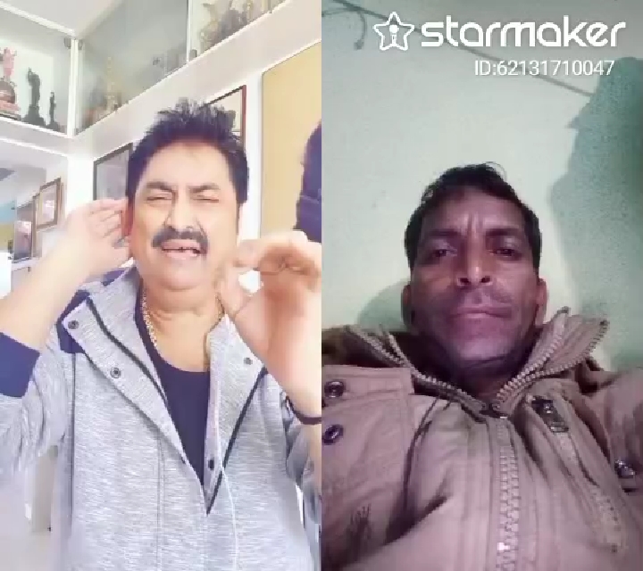 कवि राम सिंह ने महान गायक कुमार सानू के साथ की सिंगिंग