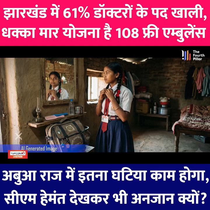61% डॉक्टरों के पद खाली, 'धक्का मार' बनी 108 फ्री एम्बुलेंस