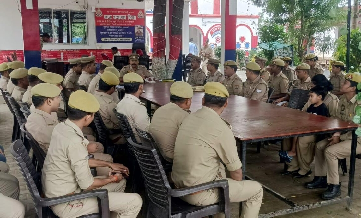 कांवड़ यात्रा 2026 को सुरक्षित व शांतिपूर्ण बनाने के लिए महुली पुलिस सतर्क