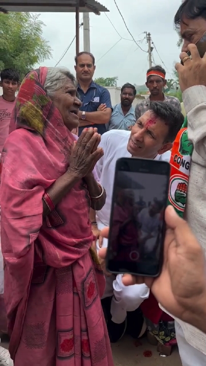 रेंजर ने ₹3500 में छीनी 2 एकड़ जमीन, महिला ने जीतू पटवारी को सुनाई पीड़ा