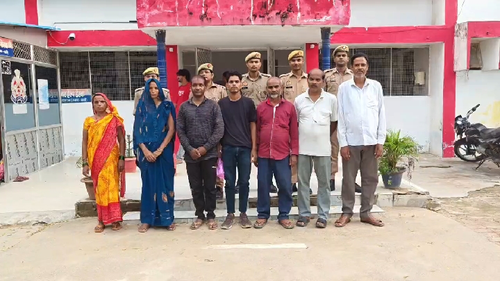 कप्तानगंज पुलिस ने तीन अलग-अलग विवादों में 11 लोगों को किया गिरफ्तार