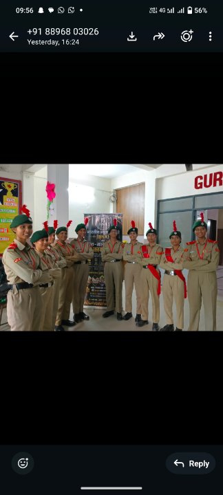 कारगिल शहीदों की स्मृति में आयोजित कार्यक्रम में NCC कैडेट्स ने संभाली व्यवस्था, अतिथियों का किया स्वागत