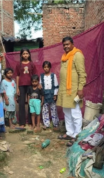 मासूम बच्चों के लिए फरिश्ता बने नीलमणि, सहायता की ज़रूरत पूरी की