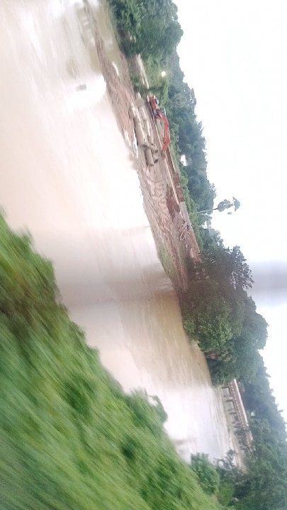 बिहार में बाढ़ का कहर, भागलपुर के कोलगाँव में पानी का आफत