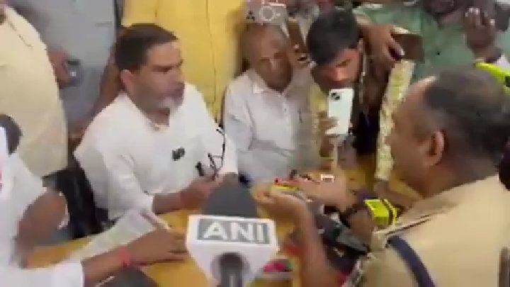 पटना पुलिस के SHO ने प्रशांत किशोर को धमकाया