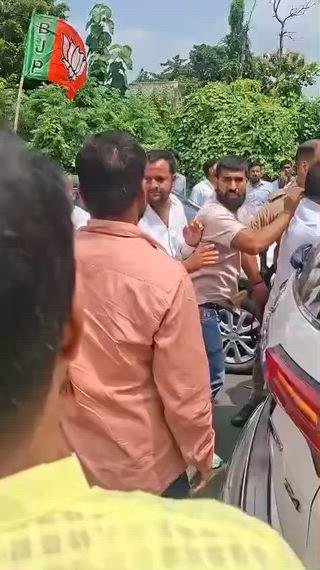मंगलवार को देवरिया में शिवानन्द द्विवेदी का भव्य स्वागत, बीजेपी गुटों में झड़प