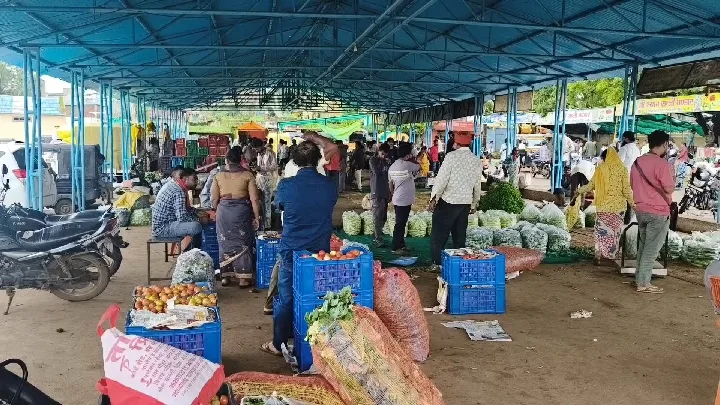 सब्जियों की बंपर आवक, मंडी से खरीददार गायब, किसान परेशान