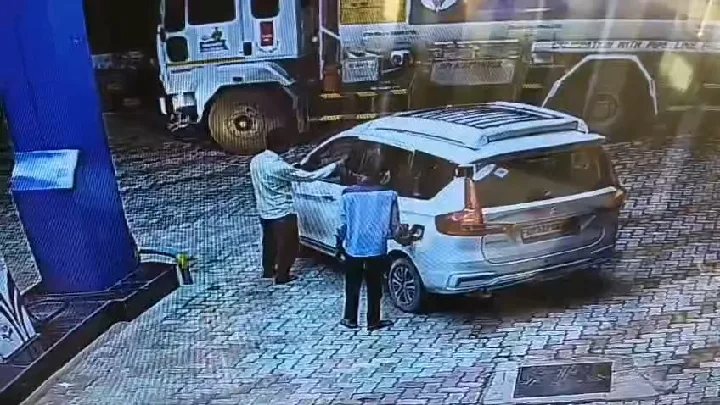 पेट्रोल पंप से 3000 रुपये का पेट्रोल भरा, चालक फरार, पुलिस से कार्रवाई की मांग