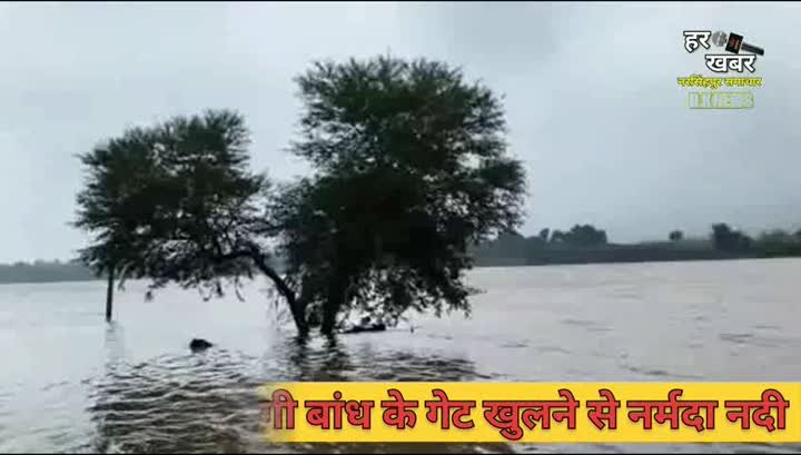 जलस्तर बढ़ने से नरसिंहपुर में बढ़ा खतरा
