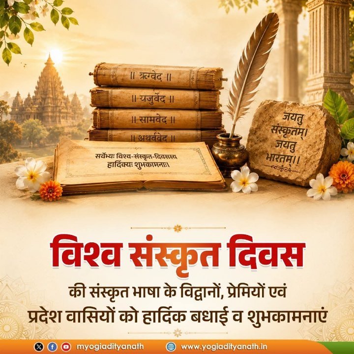 संस्कृत दिवस: भारत की ज्ञान-परंपरा का अभिव्यक्ति