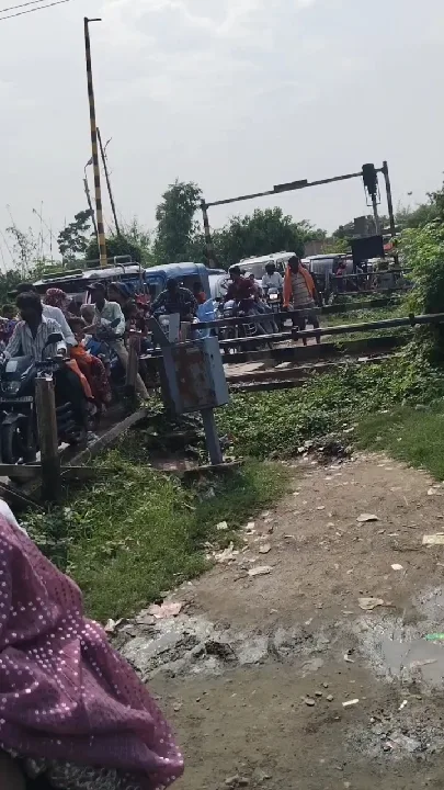 बदलाघाट ढाला के पास लगा महाजाम, घंटों फंसे रहे यात्री