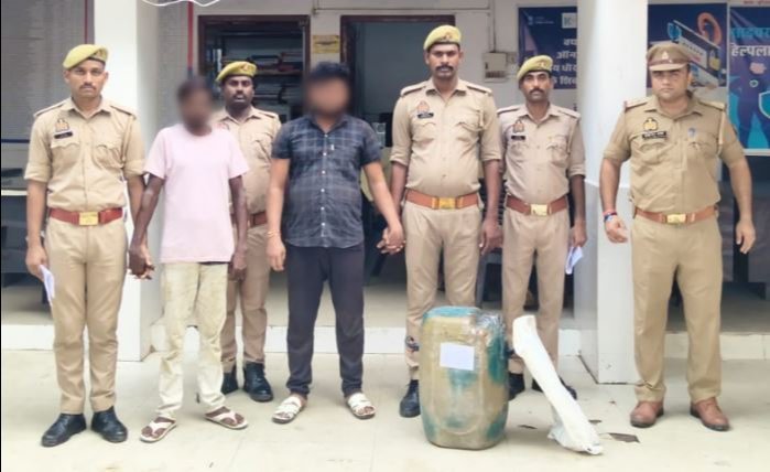 डीजल चोरी का खुलासा, दो शातिर गिरफ्तार