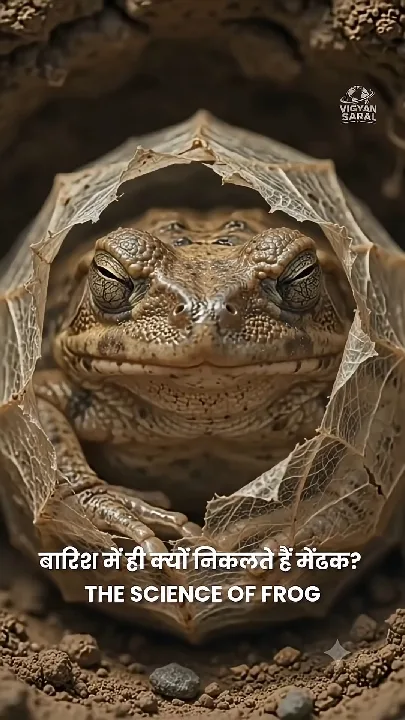 बारिश न होने पर मिट्टी में समा जाता है यह मेंढक