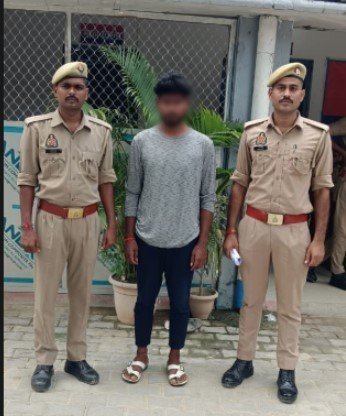 मेहदावल पुलिस ने नाबालिग को भगाने वाले आरोपी को किया गिरफ्तार