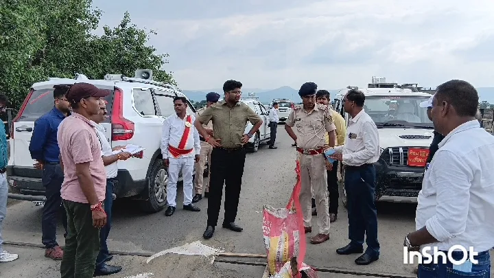 बरियारपुर-जमुई मार्ग पर आरओबी में दरार, डीएम ने जांच के दिए निर्देश