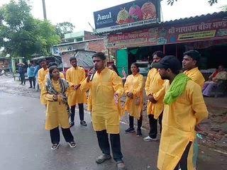 नमो सेवा थीम पर नुक्कड़ नाटकों से गूंजा संत कबीर नगर