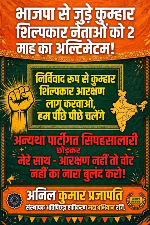 रामचंद्र, रत्नप्पा और संतराम का खून दौड़ रहा हो तो एलान करो
