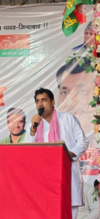 सहजनवा में 324 विधानसभा पीडीए बूथ कार्यकर्ता सम्मेलन को संबोधित Akhilesh Yadav