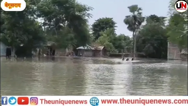 गंगा जलस्तर बढ़ने से पलायन को मजबूर लोग