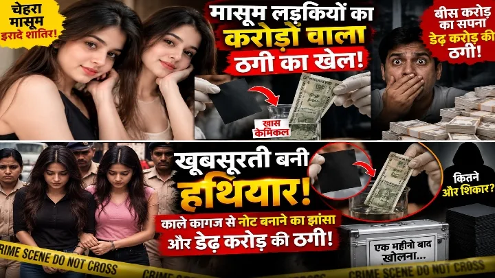 मासूम चेहरा, करोड़ों की ठगी! ₹1.5 करोड़ का काला कागज घोटाला