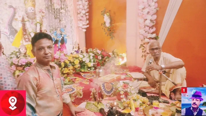 विश्वकर्मा पूजा पर बेतिया में स्वर्ण व्यवसाई संघ ने की पूजा अर्चना
