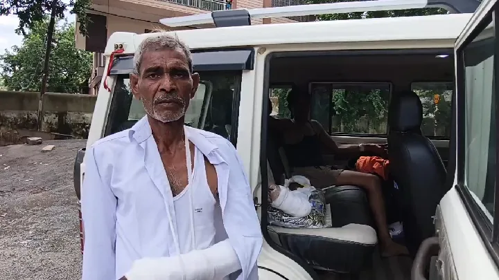मैहर में जमीन विवाद ने लिया हिंसक रूप, मारपीट का वीडियो वायरल