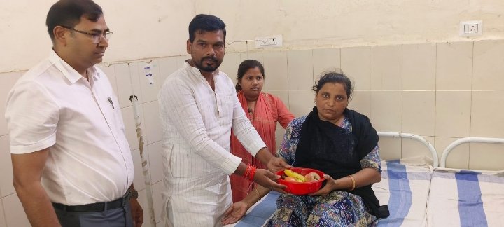 पीएम के जन्मदिन पर पाली में मानवता की मिसाल, मरीजों के बीच पहुंचे ब्लॉक प्रमुख