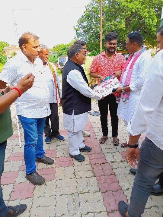 भौजी के विवाह फिल्म की शूटिंग शुरू, विधवा विवाह को बढ़ावा