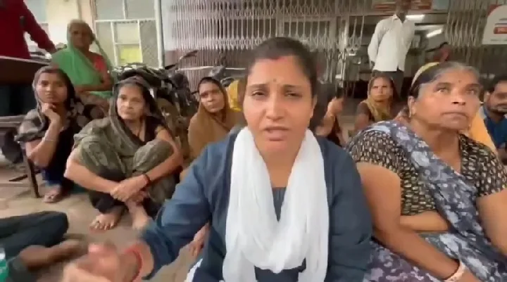 महिला की मौत पर हंगामा, लापरवाही का आरोप