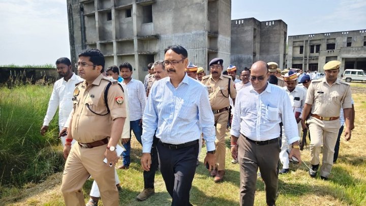 उप मुख्यमंत्री के आगमन की तैयारियों का निरीक्षण, सभी व्यवस्थाएं समय पर