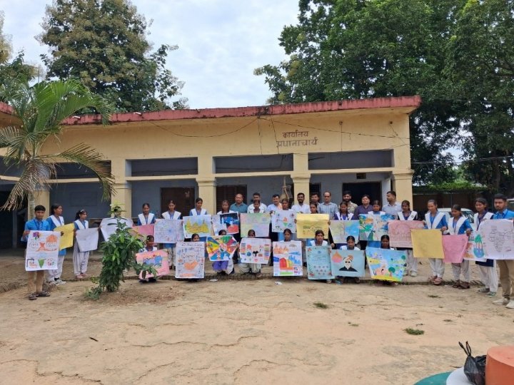 वैदिक धर्म इंटर कॉलेज में सेवा संकल्प अभियान के तहत प्रतियोगिताएं