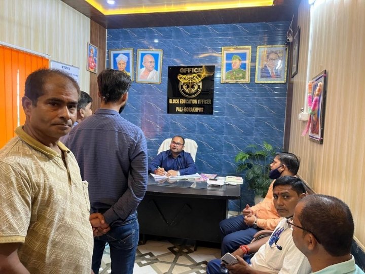 बीआरसी पाली में शिक्षकों की जनसुनवाई, समस्याओं का निस्तारण